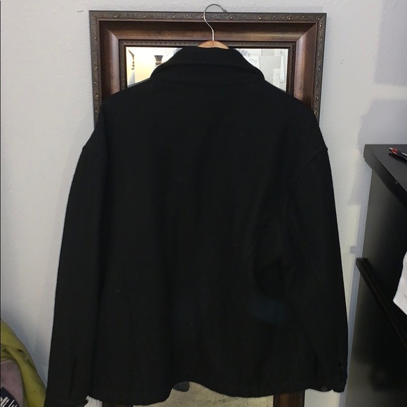 Black leather proof jacket - Picture 2 of 3